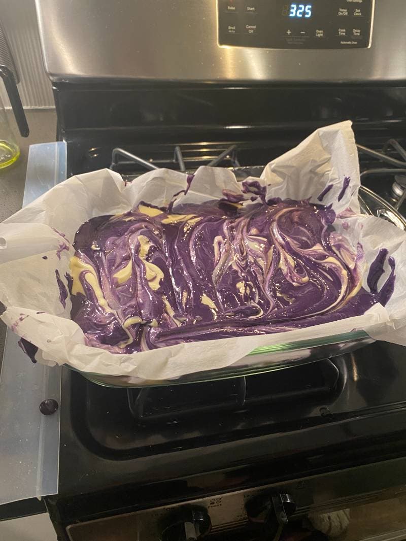Ube pt 4: Ube Cheesecake Bars