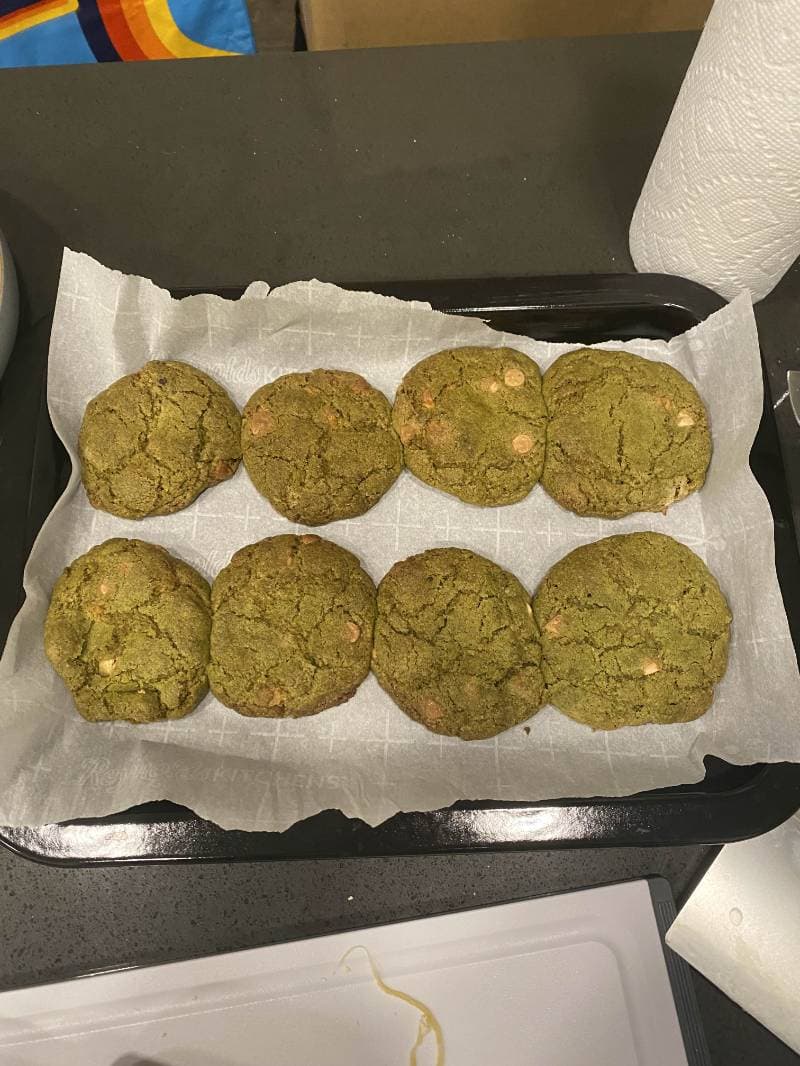 Hard Cookies: Matcha Cookies 