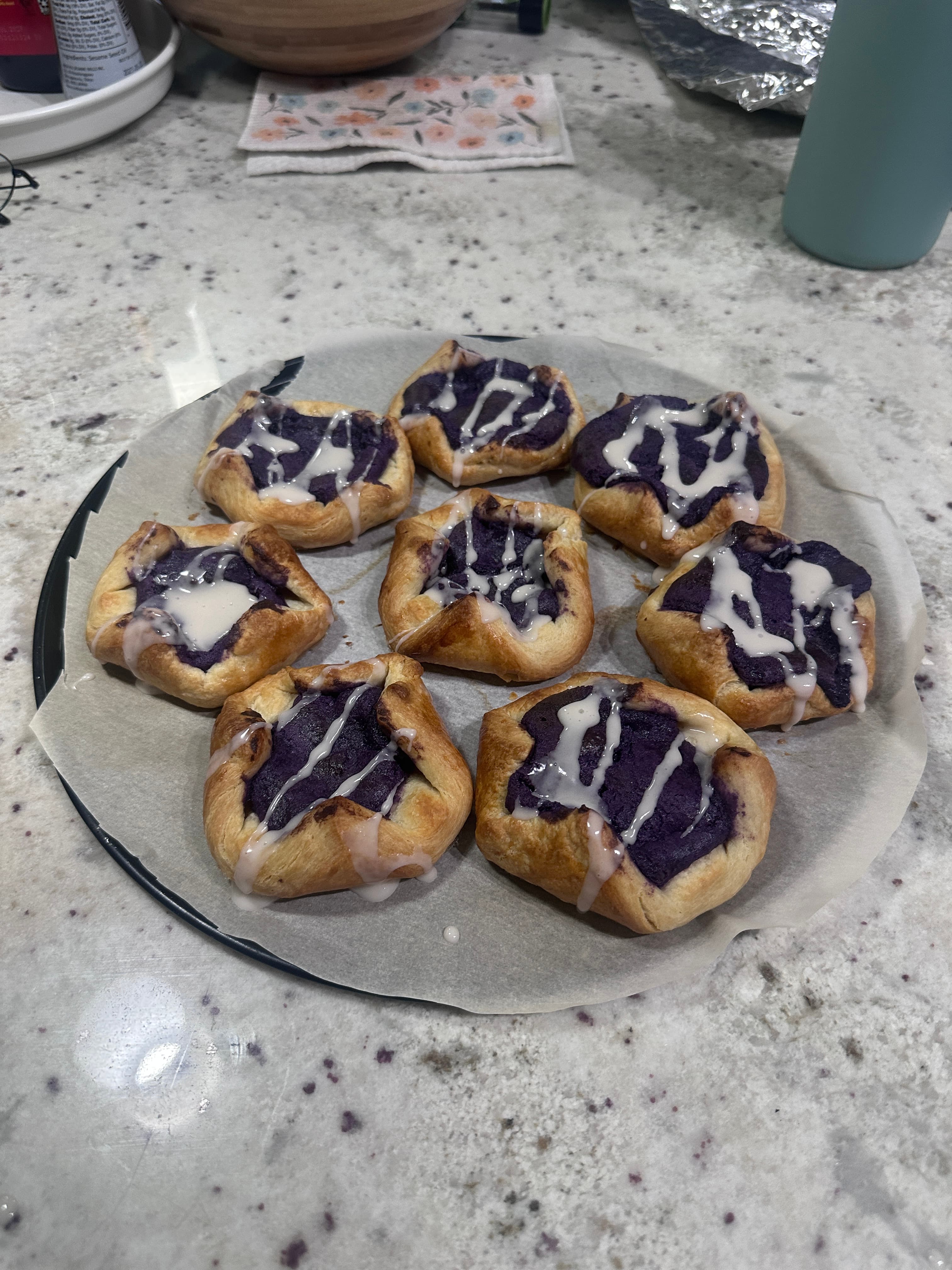 Ube pt 6: Danishes!